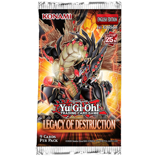 Yu-Gi-Oh! Legacy of Destruction Booster Pack - Yu-Gi-Oh - Card Brawlers | Quebec | Canada |