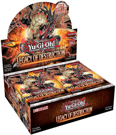 Yu-Gi-OH! Legacy of Destruction Booster Box (PREORDER) April 26, 2023 - Card Brawlers | Quebec | Canada | Yu-Gi-Oh!