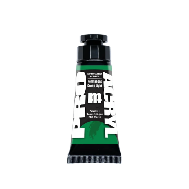 PRO Acryl - Paint - Expert Acrylics - 004 - Permanent Green Light