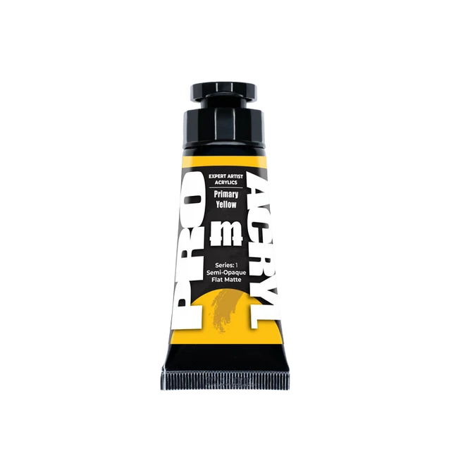 PRO Acryl - Paint - Expert Acrylics - 016 - Primary Yellow