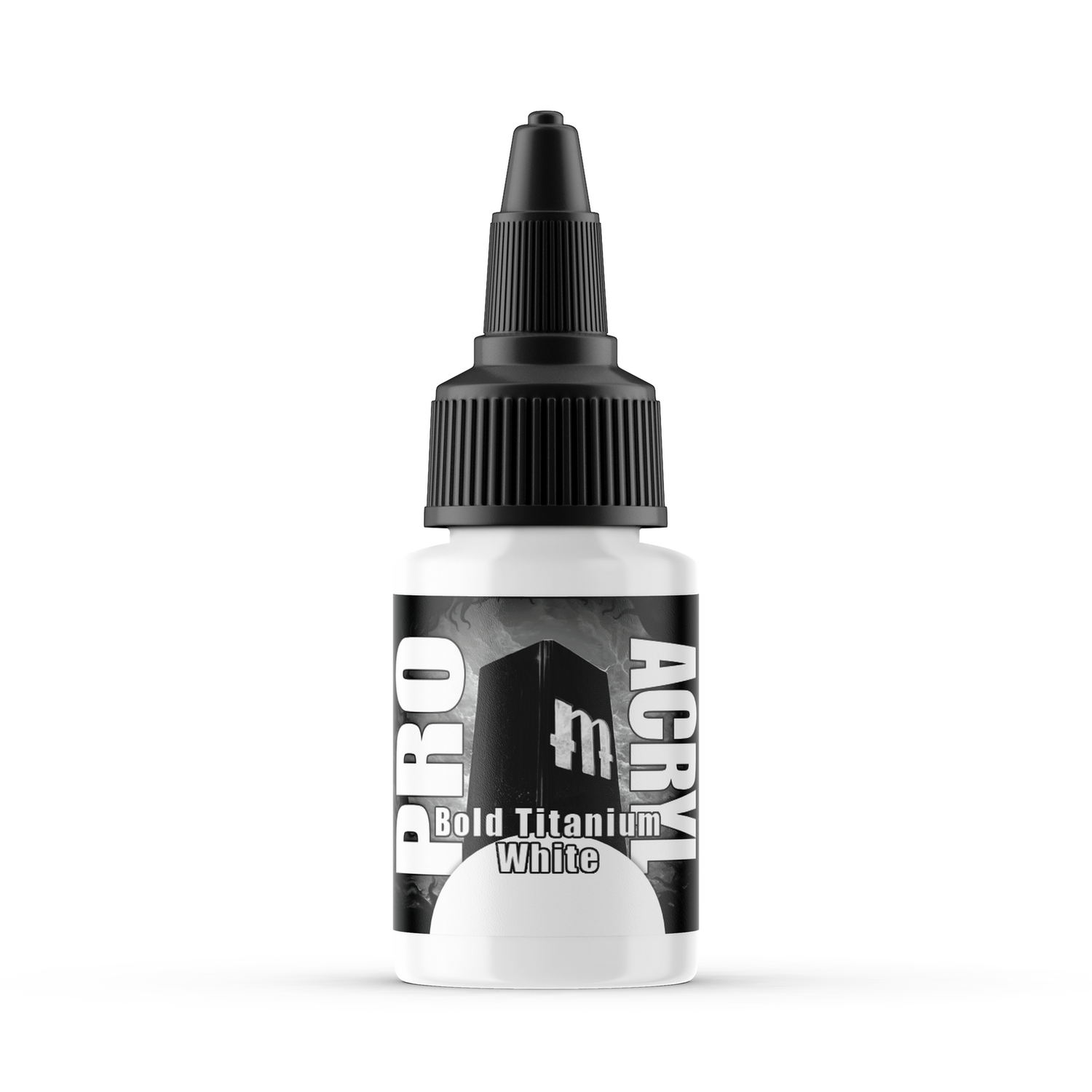 PRO Acryl - Paint - MPA-001 - Bold Titanium White