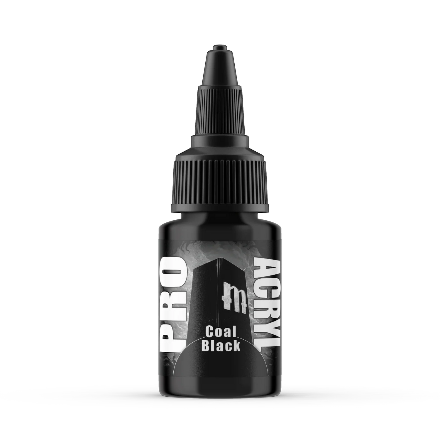 PRO Acryl - Paint - MPA-002 - Coal Black