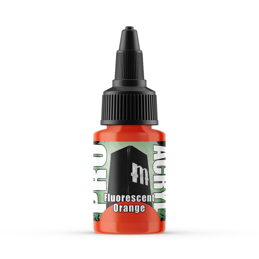 PRO Acryl - Paint - PMA-F02 - Fluorescent Orange