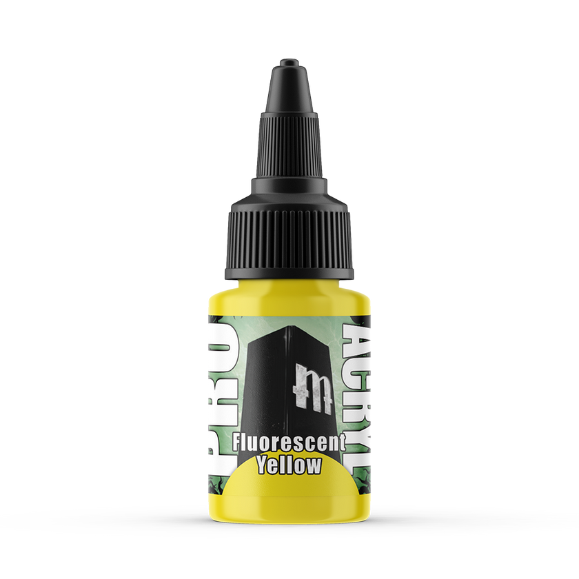 PRO Acryl - Paint - PMA-F03 - Fluorescent Yellow