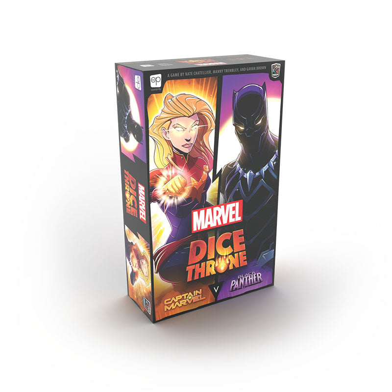 Dice Throne: Marvel 2-Hero Box - Captain Marvel/Black Panther - USAOPOLY - Card Brawlers | Quebec | Canada |