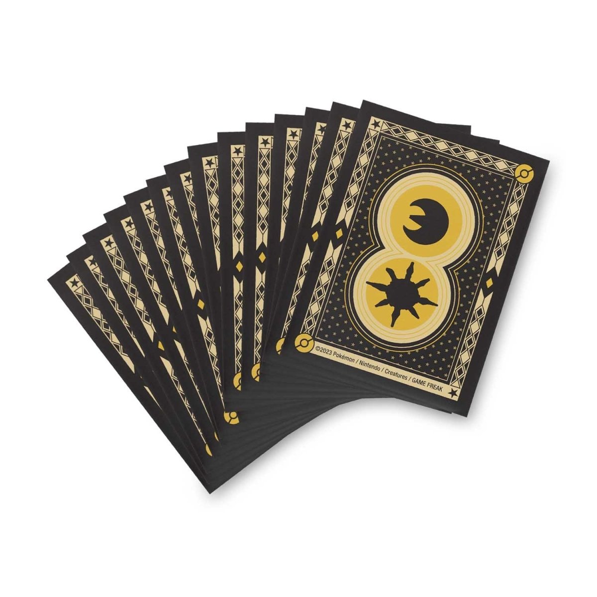 Pokemon TCG - Sleeves - Pokemon Center Exclusive - Lunatone & Solrock - 65ct