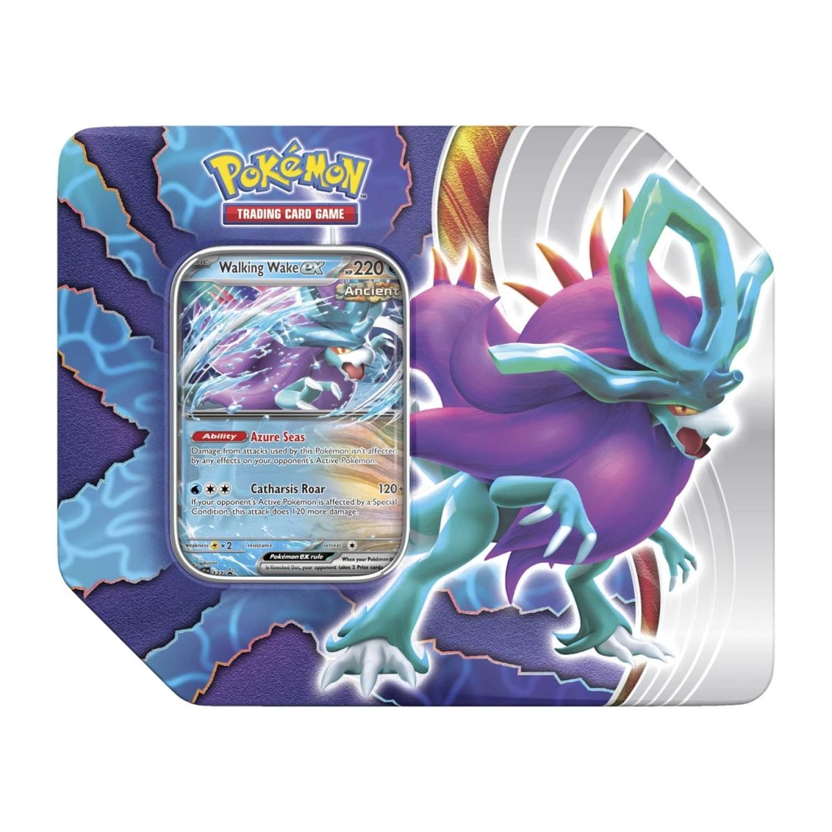 Pokémon TCG: Paradox Clash - Tin - Walking Wake ex - The Pokemon Company - Card Brawlers | Quebec | Canada |