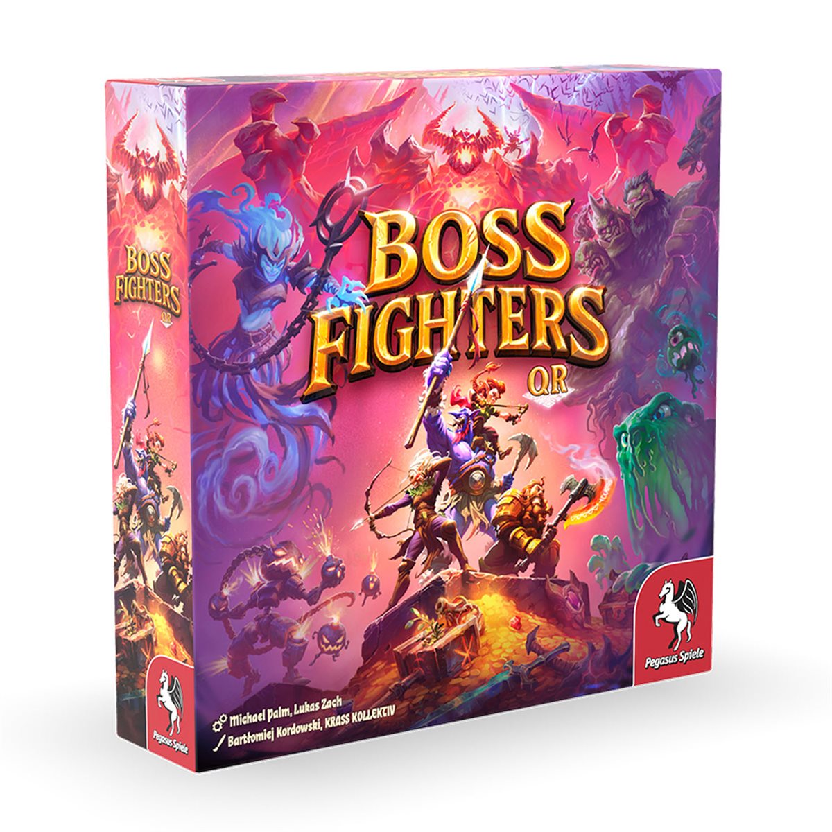 Board Game - Boss Fighters QR