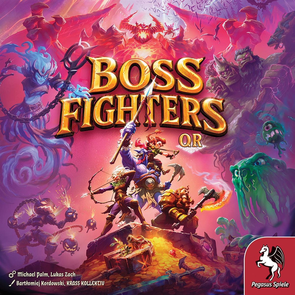 Board Game - Boss Fighters QR