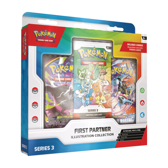 Pokemon -  First Partner Illustration Collection - Series 3 MAX 1 PER CUSTOMER (PREORDER) August 7, 2026