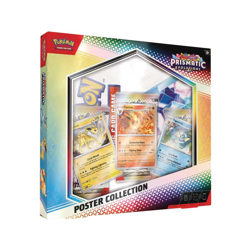 Pokemon - Scarlet and Violet - Prismatic Evolution - Poster Collection
