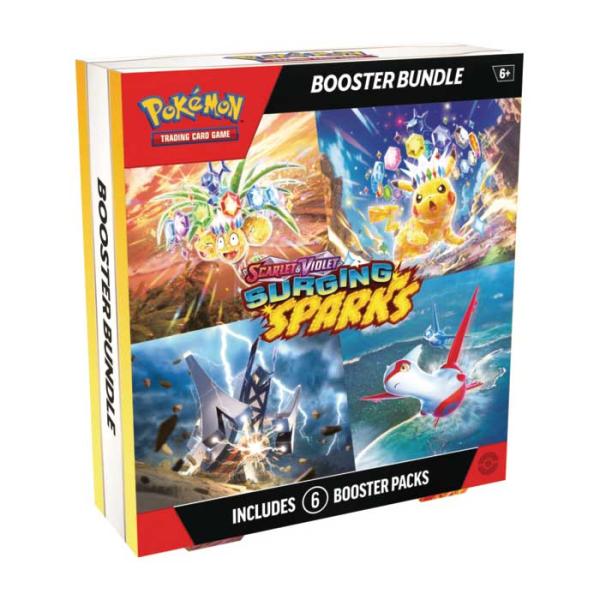 Pokemon TCG: Scarlet & Violet - Surging Sparks Booster Bundle - The Pokemon Company - Card Brawlers | Quebec | Canada |