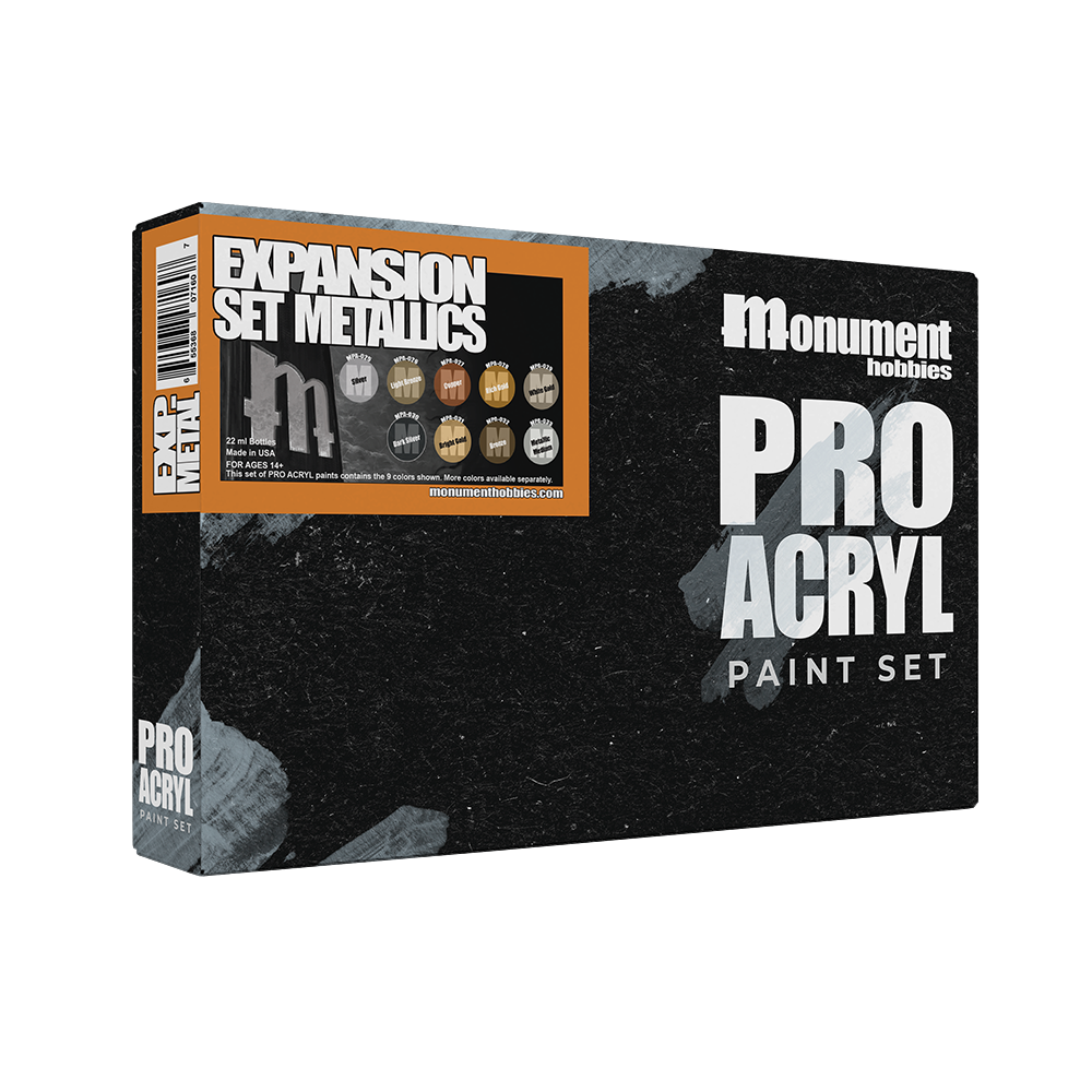 Pro Acryl - Paint Set - Matellics - Warpstone Distribution - Card Brawlers | Quebec | Canada |