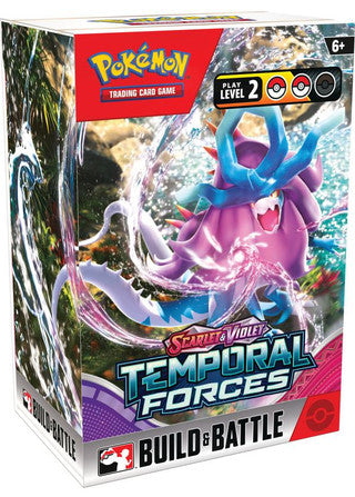Pokemon TCG: Scarlet & Violet - Temporal Forces - Build & Battle Box - Card Brawlers | Quebec | Canada | Yu-Gi-Oh!