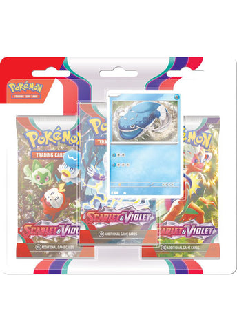 Pokemon TCG: Scarlet & Violet - Base Set - Blister Pack - Three Boosters - Dondozo Promo - Card Brawlers | Quebec | Canada | Yu-Gi-Oh!