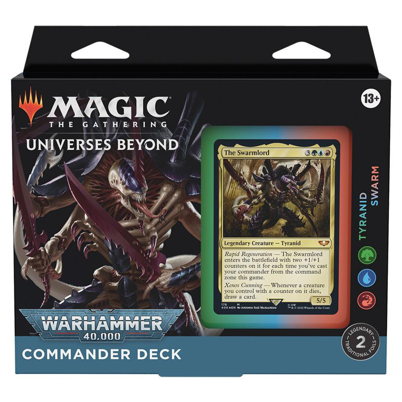 Magic The Gathering: Warhammer 40000 Commander Deck - Tyranid Swarm - Card Brawlers | Quebec | Canada | Yu-Gi-Oh!