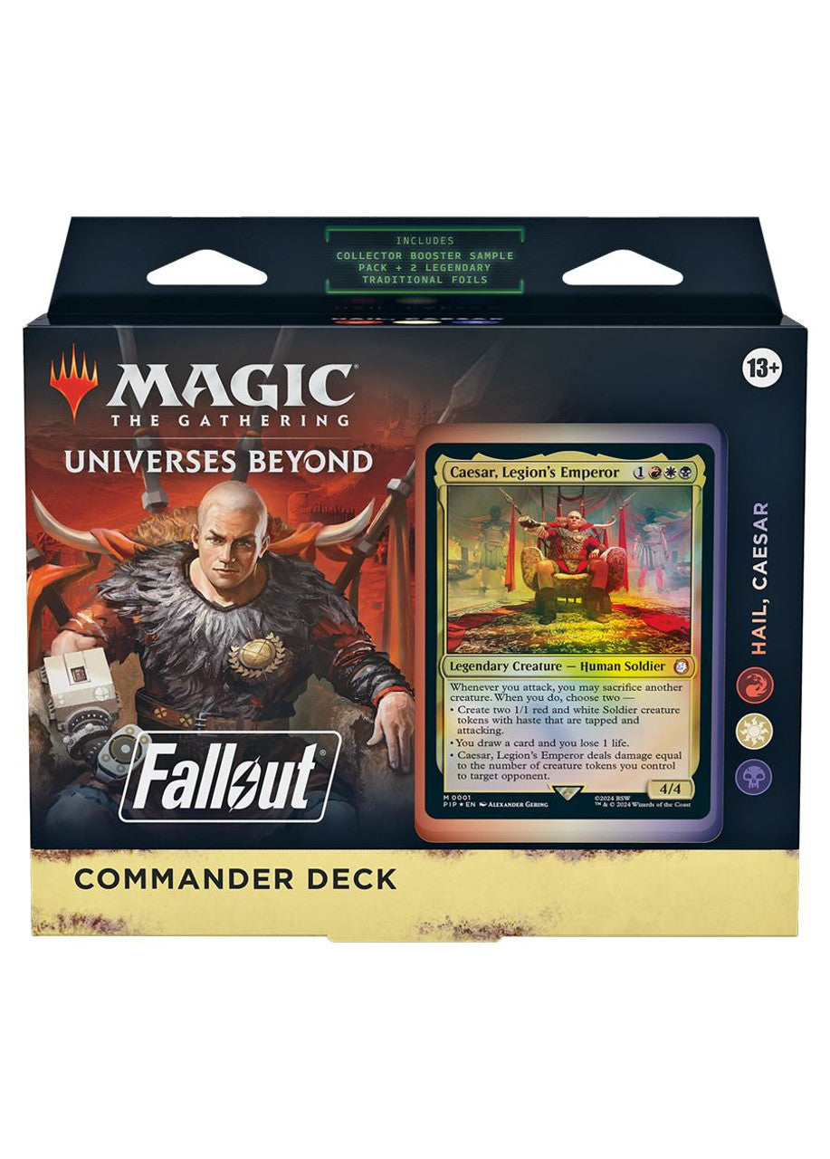 Magic The Gathering - Fallout - Commander Deck - Hail, Caesar - Card Brawlers | Quebec | Canada | Yu-Gi-Oh!