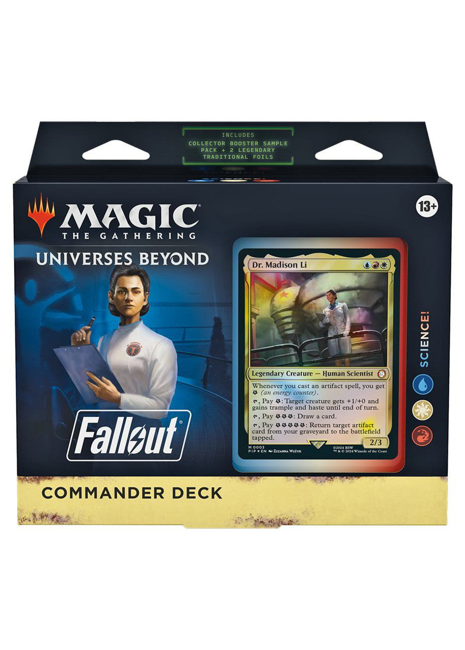 Magic The Gathering - Fallout - Commander Deck - Science! - Card Brawlers | Quebec | Canada | Yu-Gi-Oh!