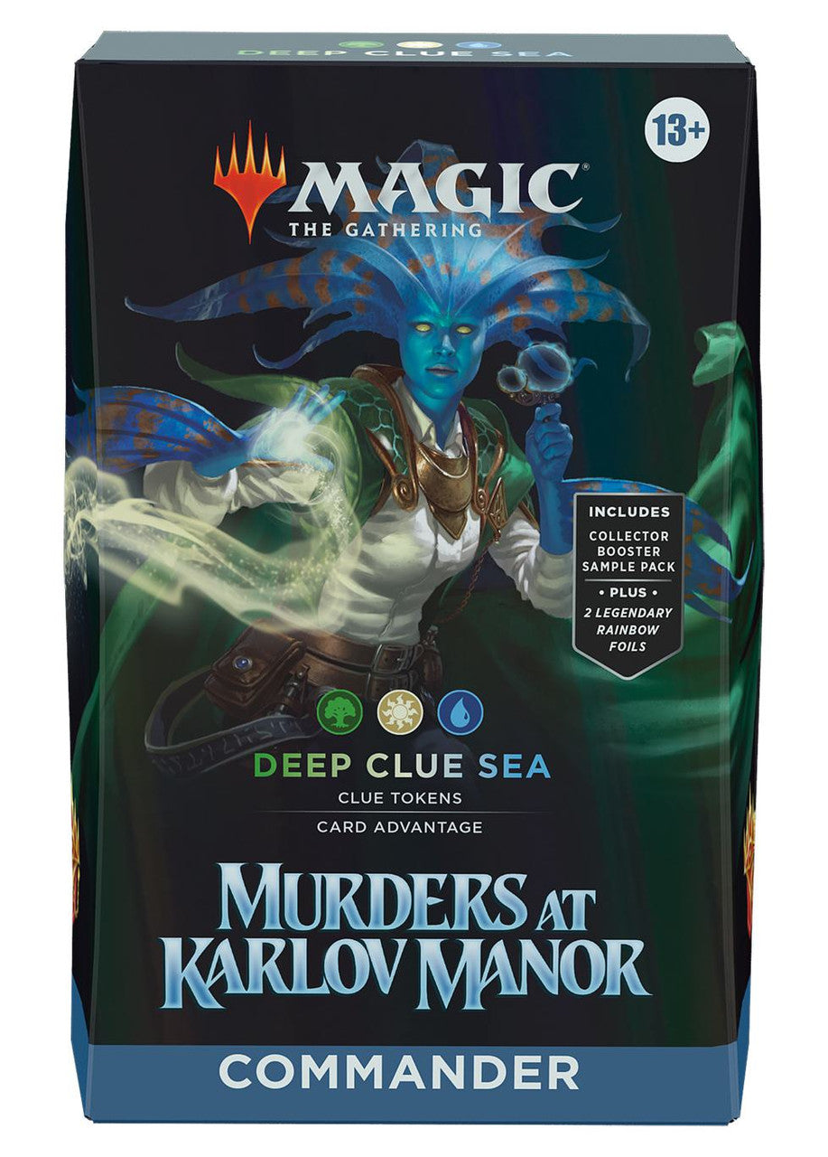 Magic the Gathering: Murders at Karlov Manor: Commander Deck - Deep Clue Sea - Card Brawlers | Quebec | Canada | Yu-Gi-Oh!