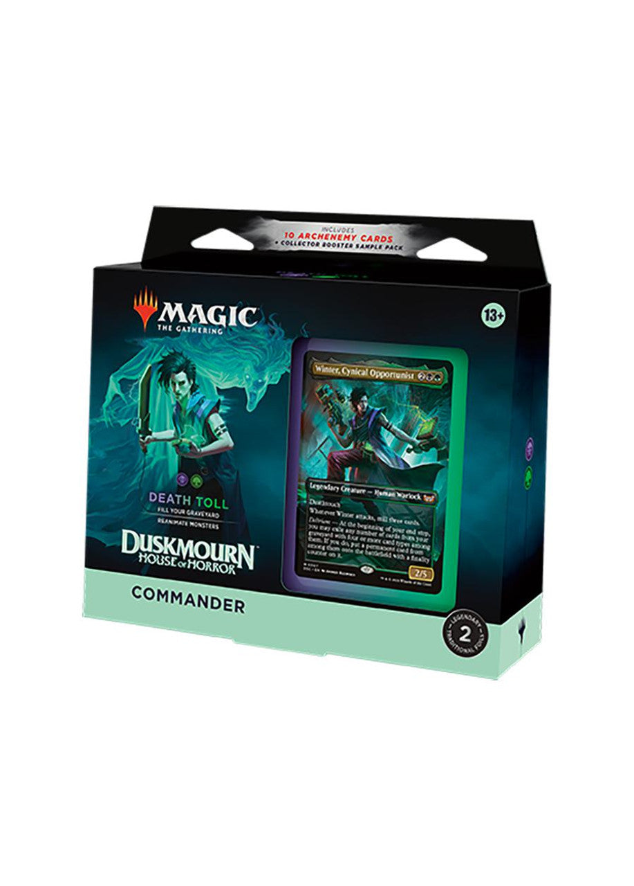 Duskmourn: House of Horror: Commander - Commander Deck - Death Toll - Wizards of the Coast - Card Brawlers | Quebec | Canada |