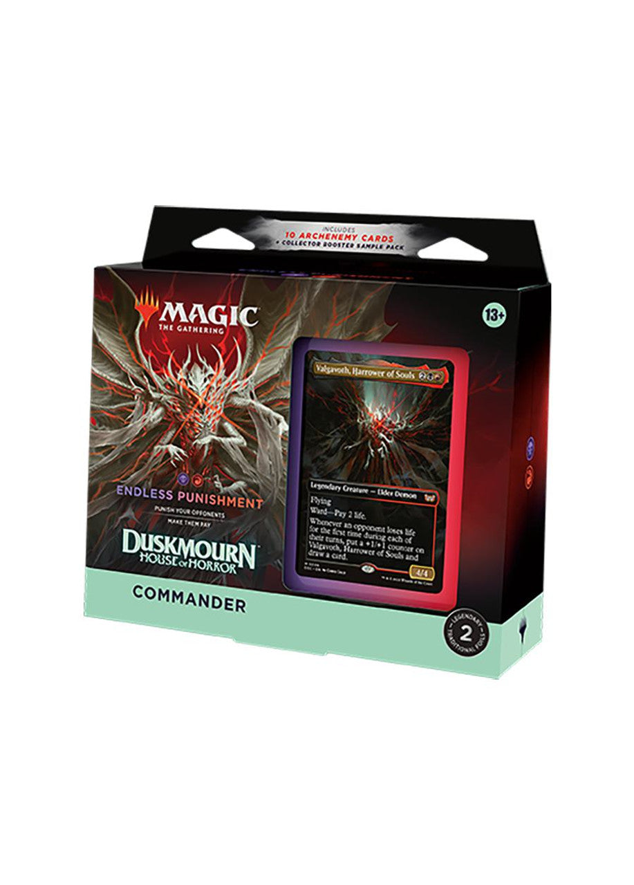 Duskmourn: House of Horror: Commander - Commander Deck - Endless Punishment - Wizards of the Coast - Card Brawlers | Quebec | Canada |