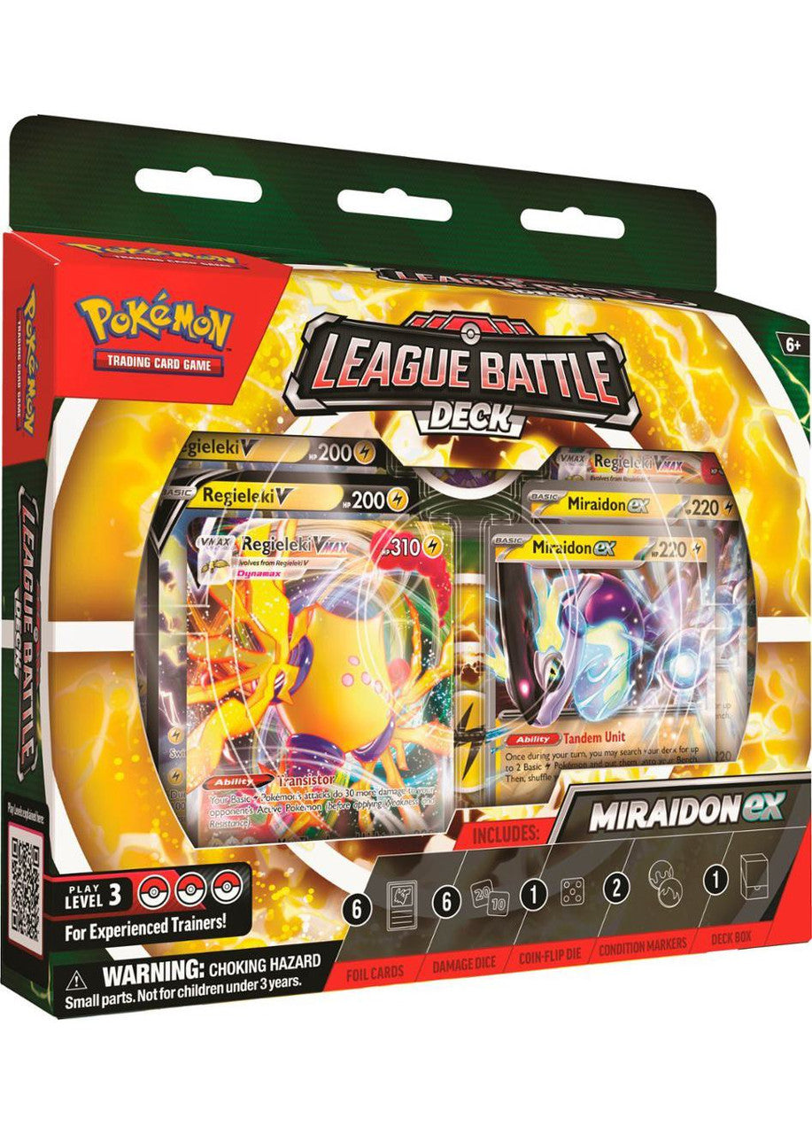 Pokemon TCG: League Battle Deck - Miraidon ex - Card Brawlers | Quebec | Canada | Yu-Gi-Oh!