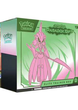 Pokemon TCG: Scarlet & Violet - Paradox Rift - Elite Trainer Box - Iron Valiant - Card Brawlers | Quebec | Canada | Yu-Gi-Oh!