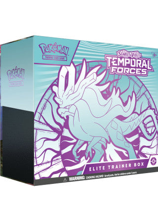 Pokemon TCG: Scarlet & Violet - Temporal Forces - Elite Trainer Box - Walking Wake (PREORDER) March 22, 2024 - Card Brawlers | Quebec | Canada | Yu-Gi-Oh!