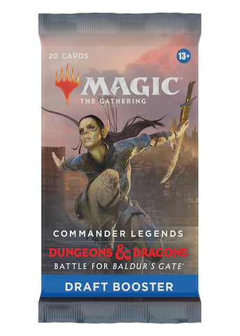 Magic the Gathering Commander Legends: Battle for Baldur's Gate - Draft Booster Pack - Card Brawlers | Quebec | Canada | Yu-Gi-Oh!