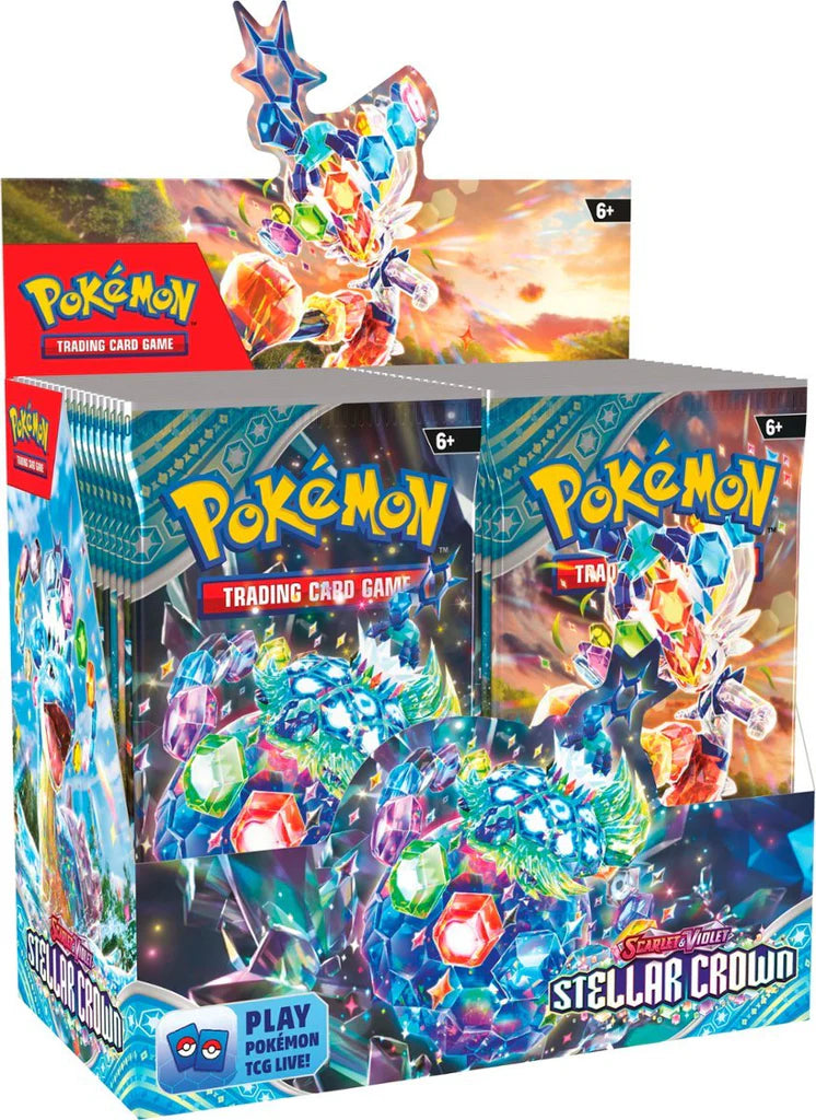 Pokemon TCG: Scarlet & Violet - Stellar Crown - Booster Box - The Pokemon Company - Card Brawlers | Quebec | Canada |