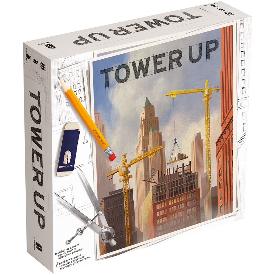 Tower Up Board game - Asmodee - Card Brawlers | Quebec | Canada |