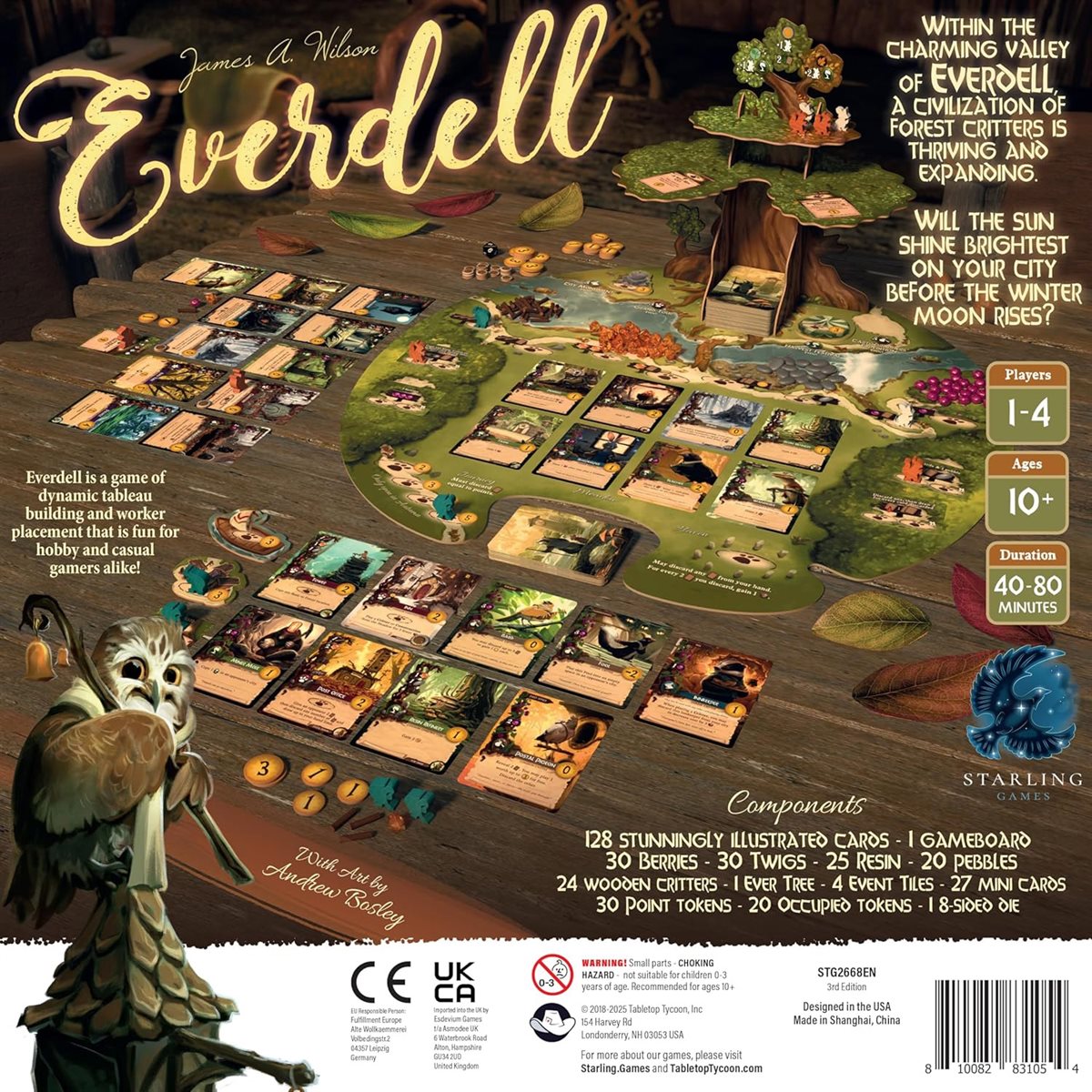 Board Game - Everdell: Standard Edition - 3rd Edition