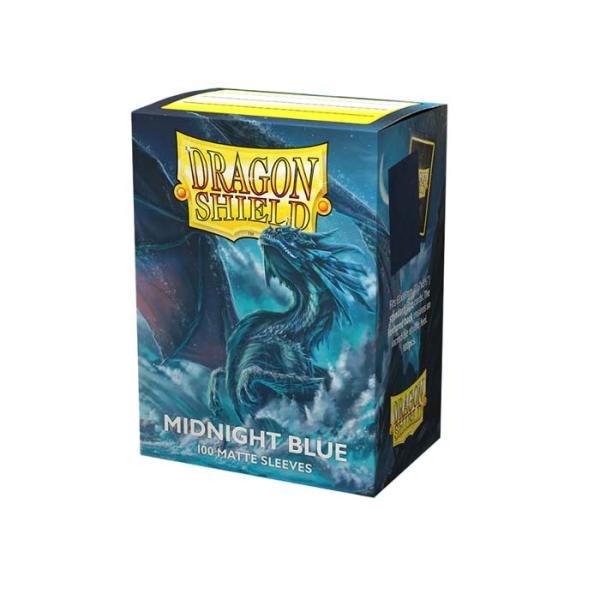 Dragon Shield Matte Sleeves -  Midnight Blue 'Ondallix' 100ct - Arcane Tinmen - Card Brawlers | Quebec | Canada |