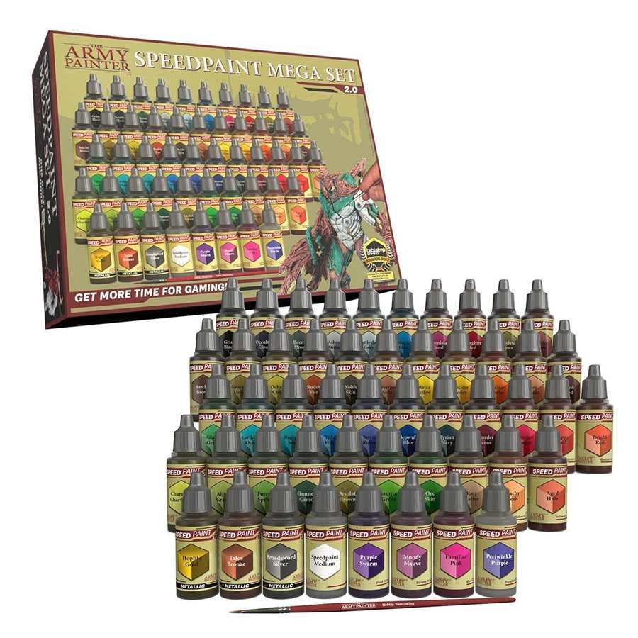 The Army Painter: Speedpaint: Mega Set 2.0 - Asmodee - Card Brawlers | Quebec | Canada |