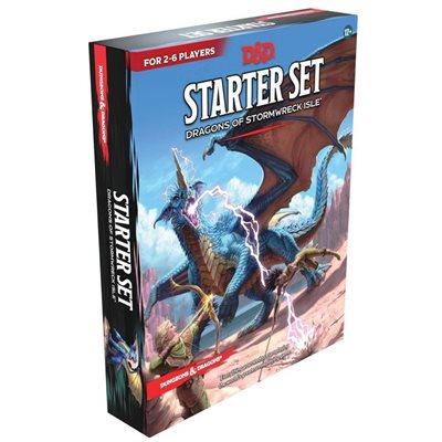 D&D Starter Set Box Dragons of Stormwreck Isle/ D&D Boite d'Initiation Les Dragons de l'Ile aux Tempetes - Wizards of the Coast - Card Brawlers | Quebec | Canada |