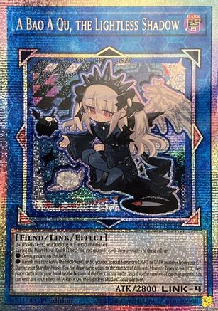 A Bao A Qu, the Lightless Shadow (Starlight Rare) (MAMO-EN038) - Magnificent Monsters 1st Edition - Card Brawlers