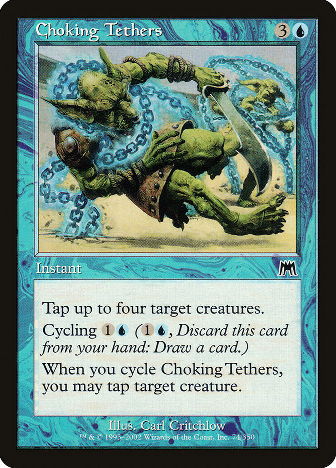 Choking Tethers [Onslaught] - Magic: The Gathering - Card Brawlers | Quebec | Canada |