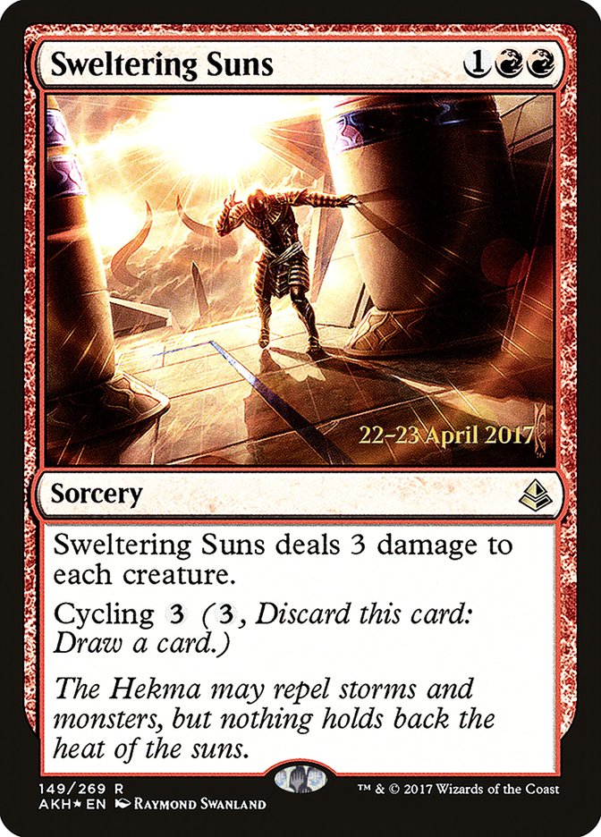 Sweltering Suns [Amonkhet Prerelease Promos] - Magic: The Gathering - Card Brawlers | Quebec | Canada |