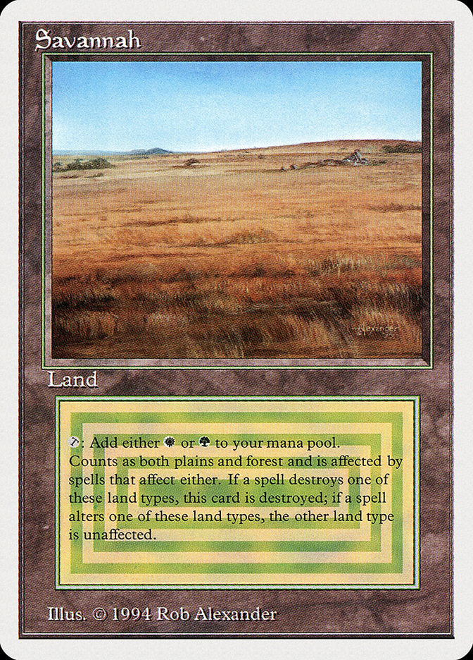 Savannah [Summer Magic / Edgar] - Magic: The Gathering - Card Brawlers | Quebec | Canada |