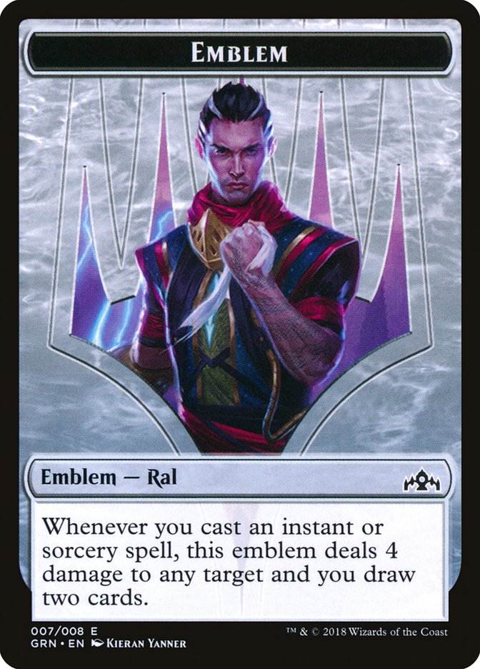 Ral, Izzet Viceroy Emblem [Guilds of Ravnica Tokens] - Magic: The Gathering - Card Brawlers | Quebec | Canada |