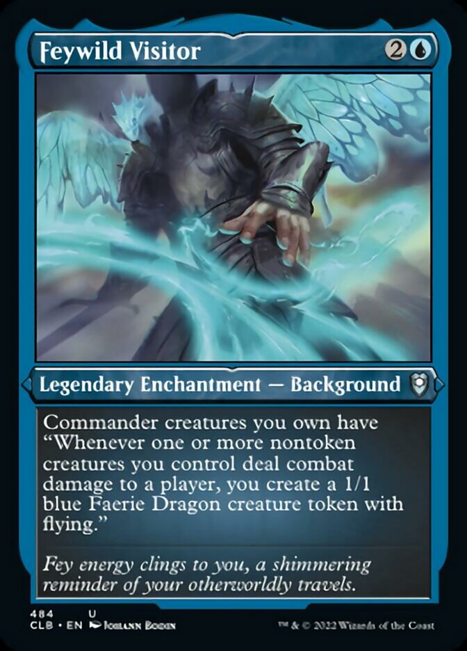 Feywild Visitor (Foil Etched) [Commander Legends: Battle for Baldur's Gate] - Magic: The Gathering - Card Brawlers | Quebec | Canada |