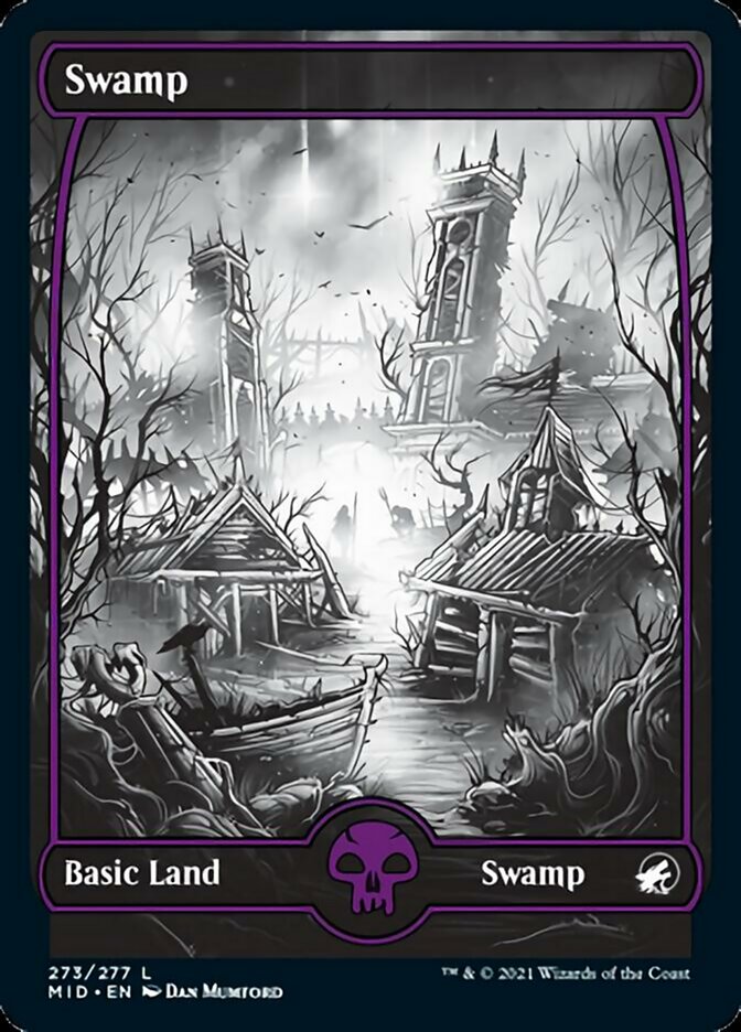 Swamp (273) [Innistrad: Midnight Hunt] - Magic: The Gathering - Card Brawlers | Quebec | Canada |