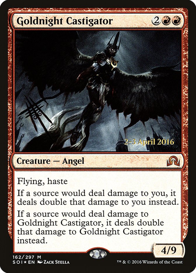 Goldnight Castigator [Shadows over Innistrad Prerelease Promos] - Magic: The Gathering - Card Brawlers | Quebec | Canada |