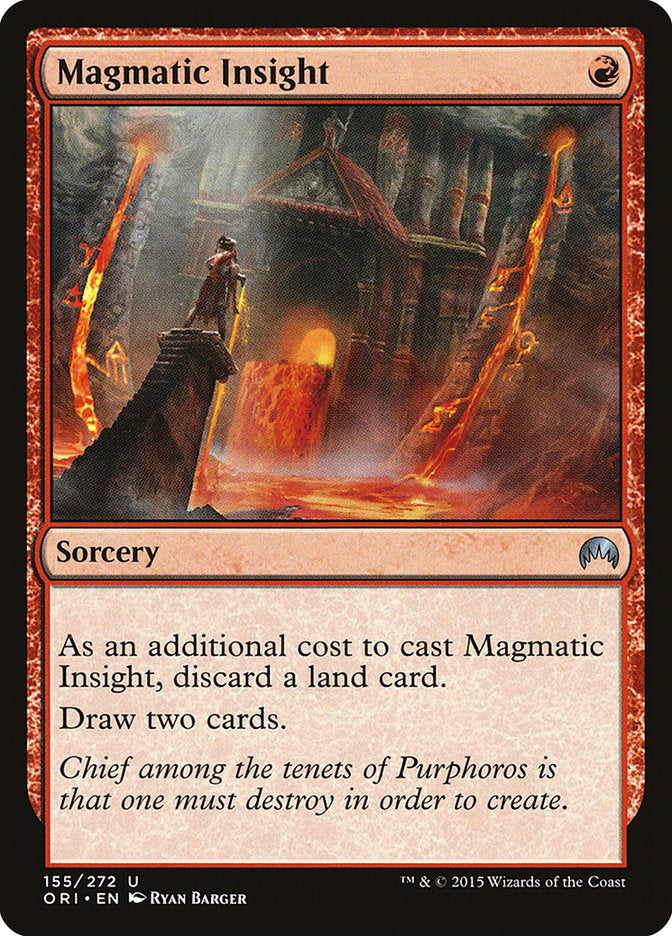 Magmatic Insight [Magic Origins] - Magic: The Gathering - Card Brawlers | Quebec | Canada |