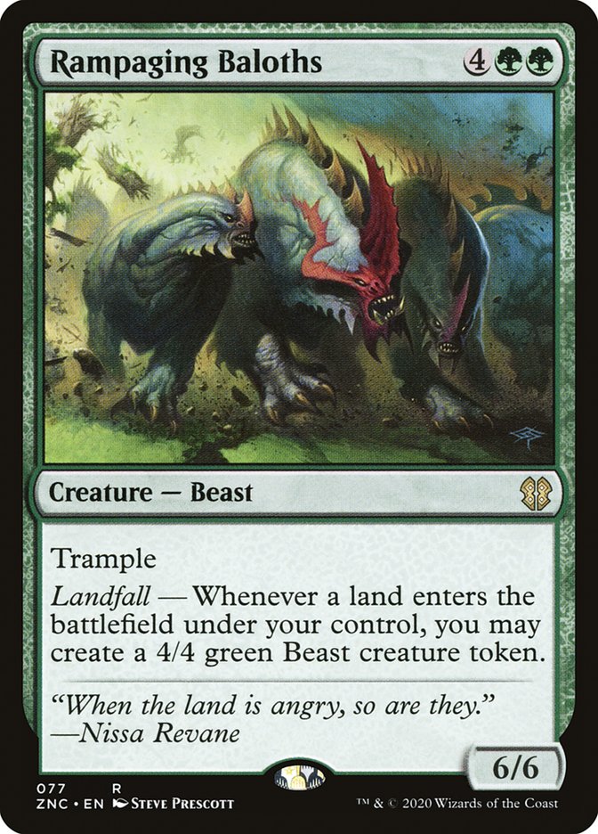 Rampaging Baloths [Zendikar Rising Commander] - Magic: The Gathering - Card Brawlers | Quebec | Canada |