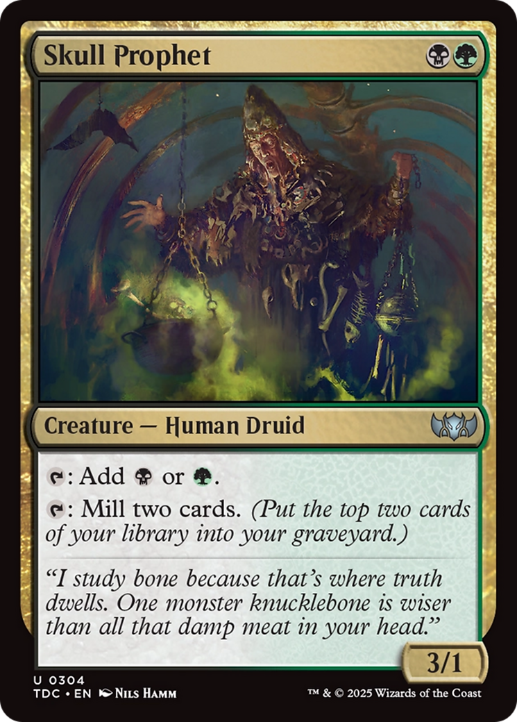 Skull Prophet [Tarkir: Dragonstorm Commander] - Magic: The Gathering - Card Brawlers | Quebec | Canada |