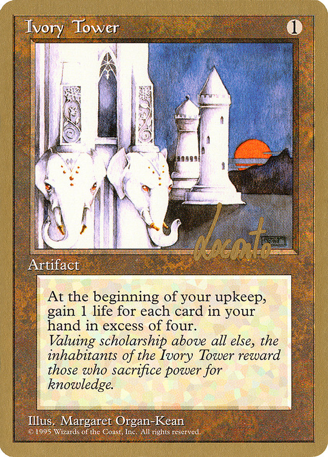 Ivory Tower (Michael Loconto) [Pro Tour Collector Set] - Magic: The Gathering - Card Brawlers | Quebec | Canada |