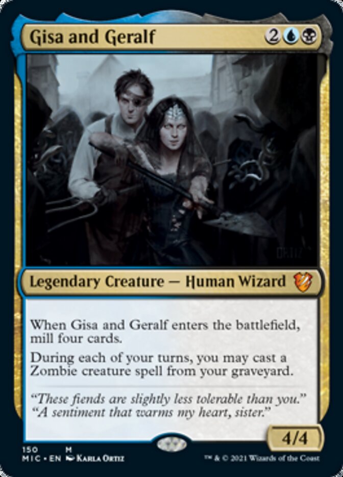 Gisa and Geralf [Innistrad: Midnight Hunt Commander] - Magic: The Gathering - Card Brawlers | Quebec | Canada |