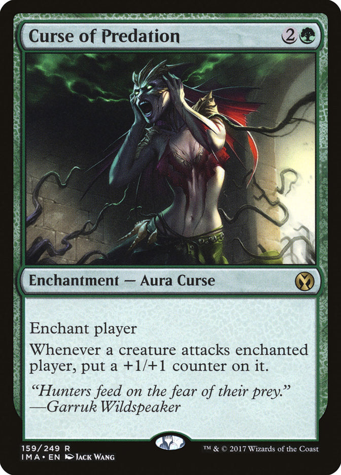 Curse of Predation [Iconic Masters] - Magic: The Gathering - Card Brawlers | Quebec | Canada |