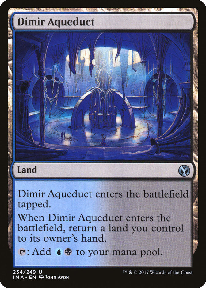 Dimir Aqueduct [Iconic Masters] - Magic: The Gathering - Card Brawlers | Quebec | Canada |